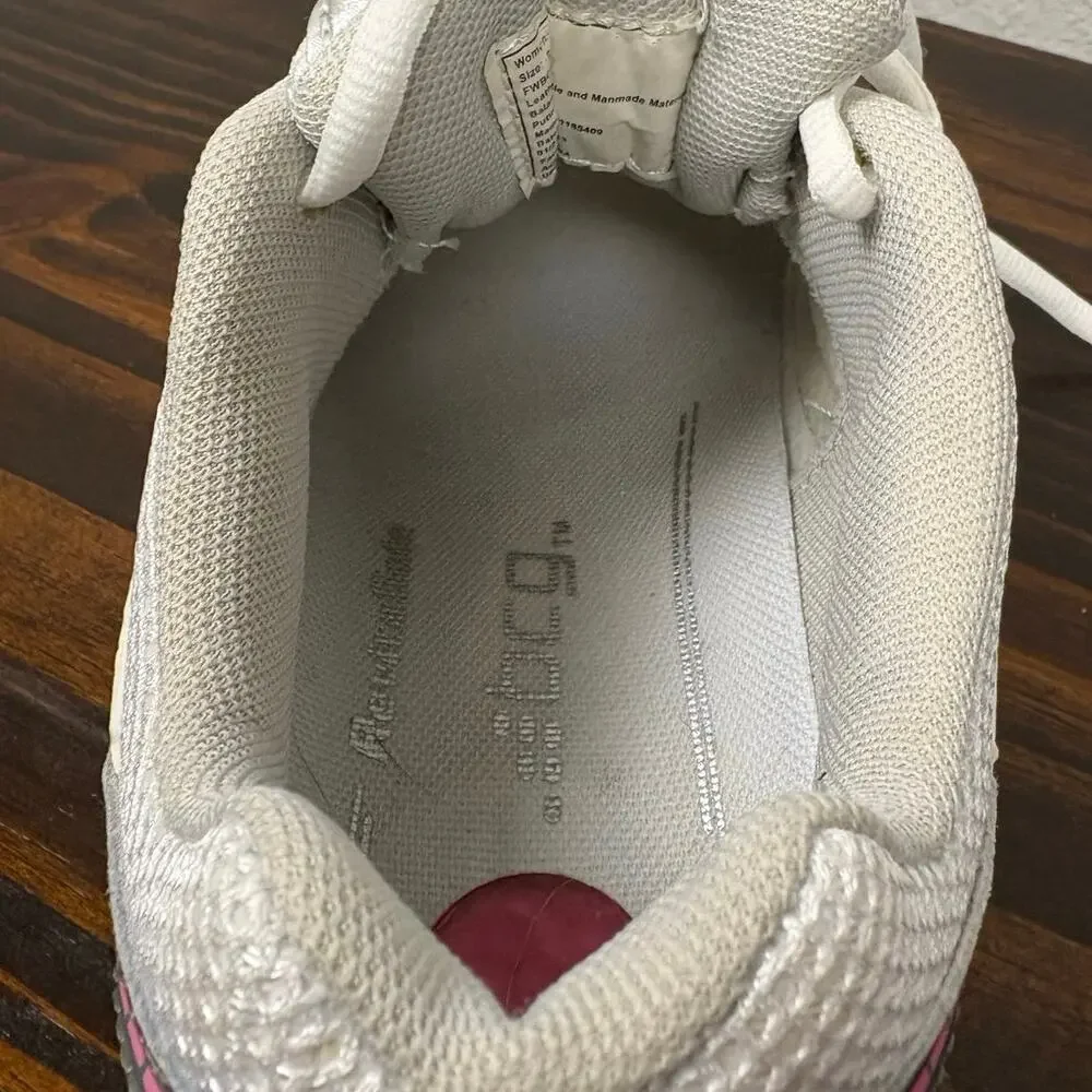 NWT BCG Women's Size 8 Grey White Pink Jolt Gel Cheer Tennis Cheerleading Shoes